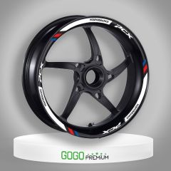 M POWER BEYAZ HONDA PCX UYUMLU JANT ŞERİDİ