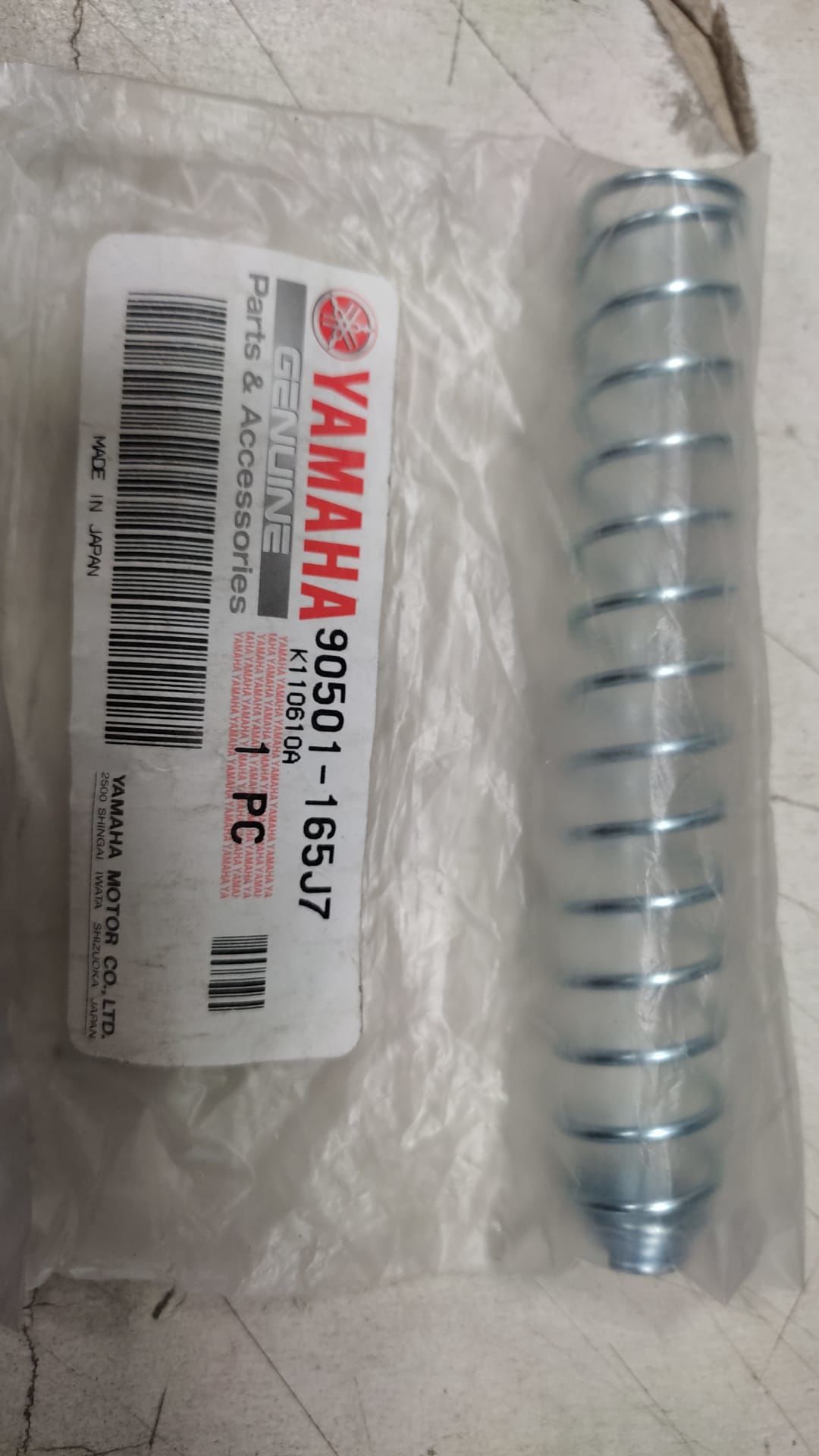 YAMAHA ZUMA YW50 ORİJİNAL YAY 90501-165J7