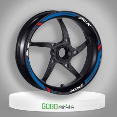 M POWER MAVİ HONDA PCX UYUMLU JANT ŞERİDİ