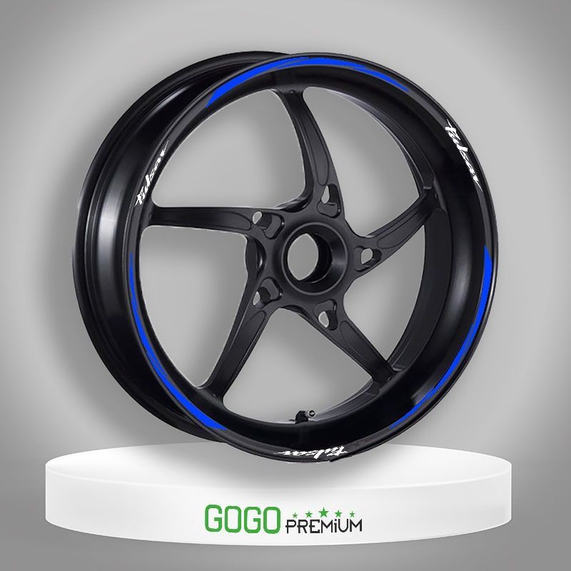 REFLEKTÖR MAVİ BAJAJ PULSAR UYUMLU JANT ŞERİDİ