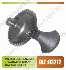 PG 6500CLE BENZİNLİ JENERATÖR KRANK BALANS DİŞLİSİ