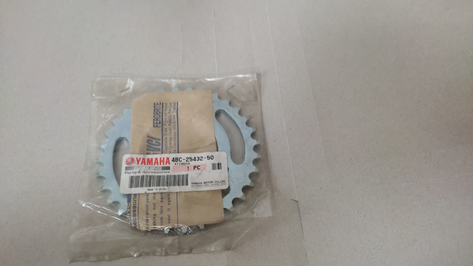 YAMAHA 1985-2006 PW80-BW 80cc ORİJİNAL ARKA TEKER DİŞLİSİ 4BC-25432-50