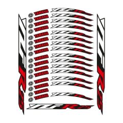 KIRMIZI BASKI YAMAHA R25 UYUMLU JANT ŞERİDİ