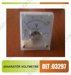 JENERATÖR VOLTMETRE