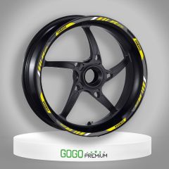 REFLEKTÖR SARI BASKI YAMAHA R25 UYUMLU JANT ŞERİDİ
