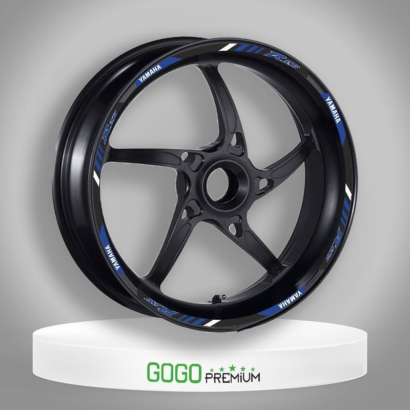 REFLEKTÖR MAVİ BASKI YAMAHA R25 UYUMLU JANT ŞERİDİ