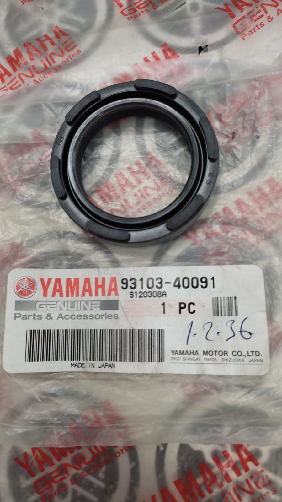 YAMAHA 1976-1989 YZ250cc ORİJİNAL KRANK MİL YAĞ KEÇESİ 93103-40091