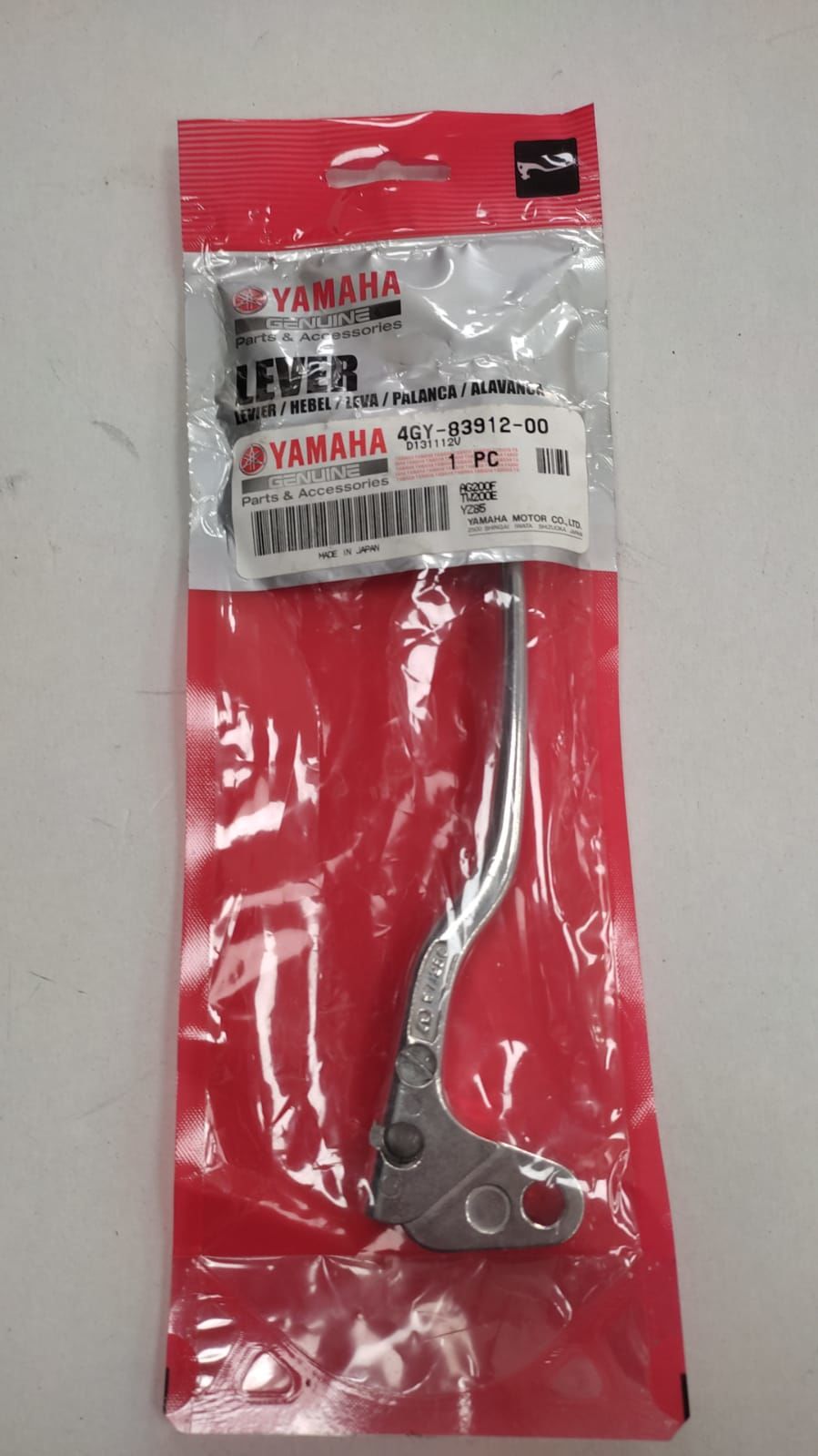 YAMAHA TT-R125 CROSS ORİJİNAL MANET(DEBRİYAJ KOLU)4GY-83912-00