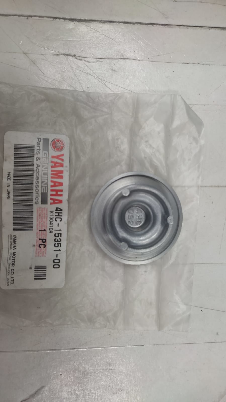 YAMAHA YFM 350cc  RAPTOR YAĞ TAHLİYE KAPAĞI 4HC-15351-00