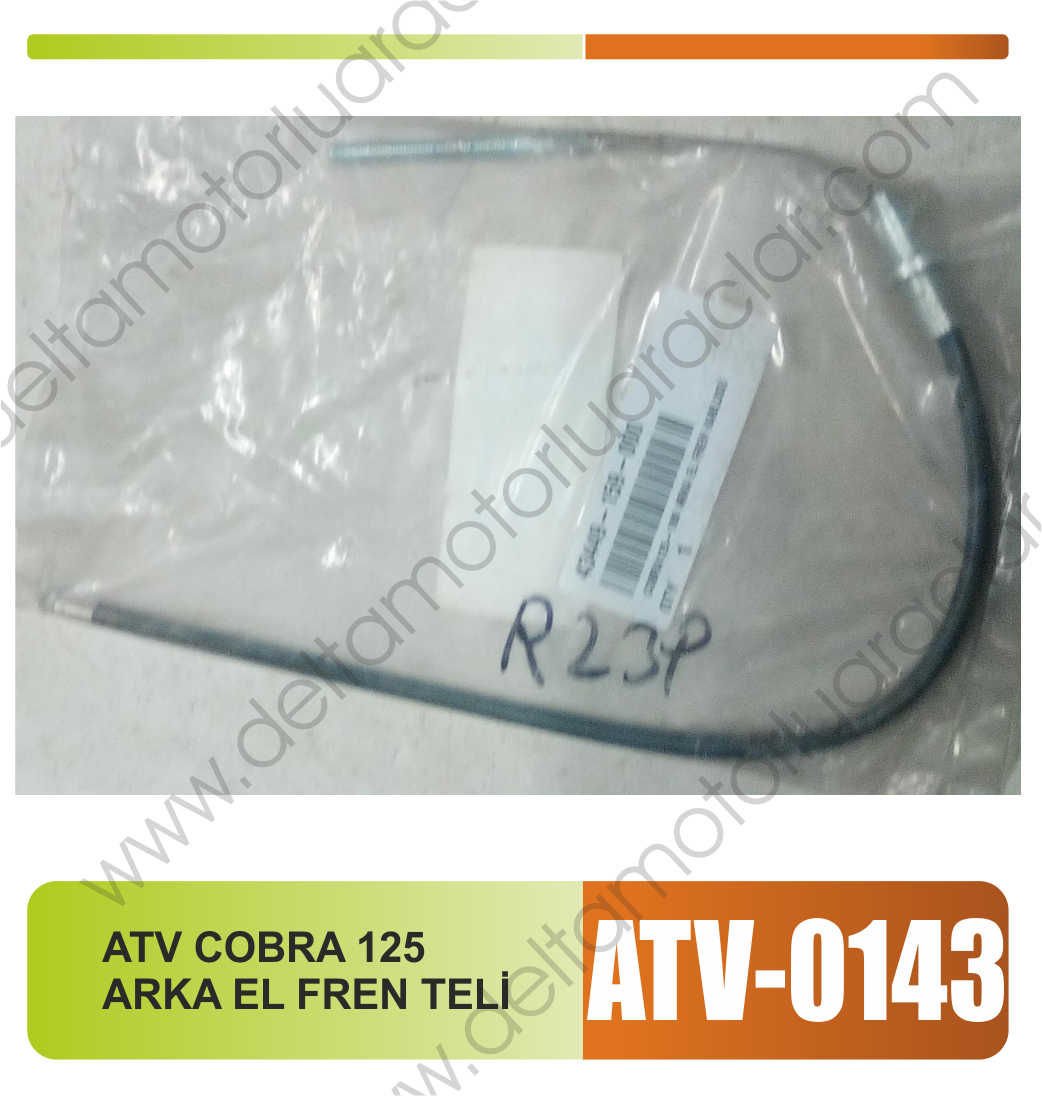 ATV COBRA 125 ARKA EL FREN TELİ