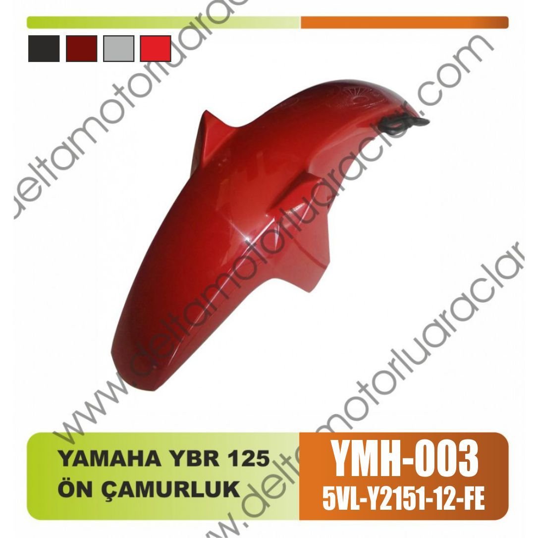 YAMAHA YBR 125cc 2006 ORİJİNAL ÖN ÇAMURLUK 5VL-Y2151-12-FE