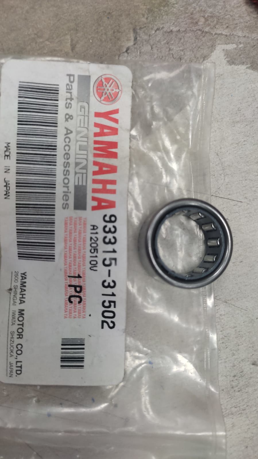 YAMAHA ROAD STAR 2006-13 ORİJİNAL İĞNELİ RULMANI 93315-31502