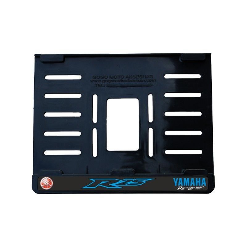 YAMAHA R25 UYUMLU 2 PLASTİK (15x24 cm) KIRILMAZ PLAKALIK