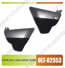 CHOPPER 250cc AKÜ KAPAĞI TAKIM (SİYAH RENK YOKTUR)