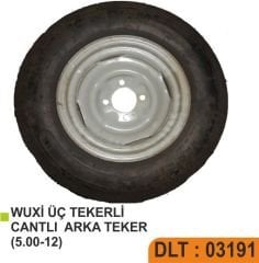 WUXİ ÜÇ TEKERLİ  JANTLI  ARKA TEKER  (5.00-12)