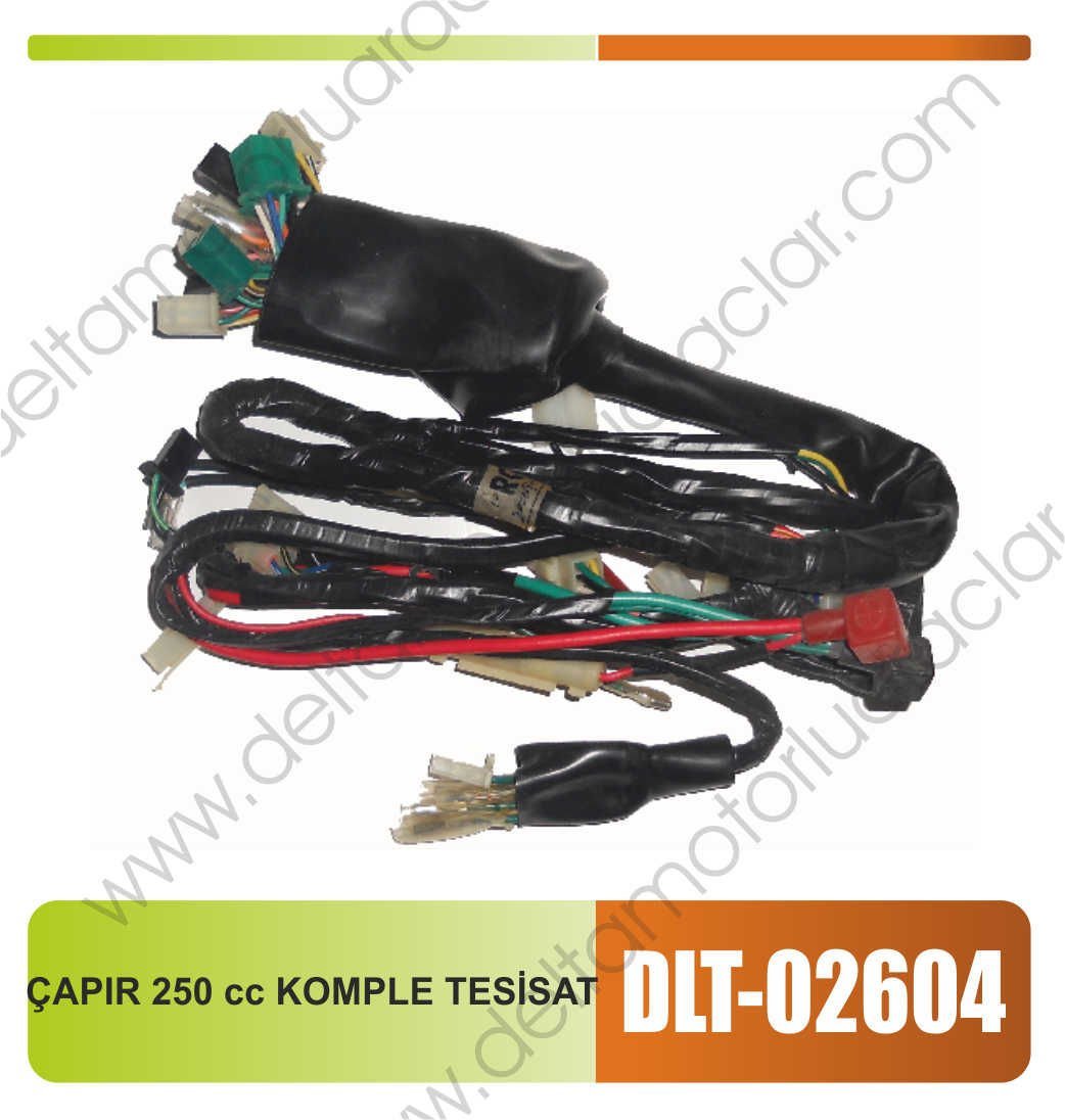 CHOPPER 250cc KOMPLE TESİSAT ( TEK SİLİNDİR )