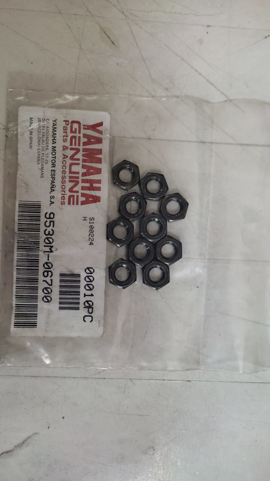 YAMAHA TTR125cc ORİJİNAL YAN AYAK SOMUN 9530M-06700