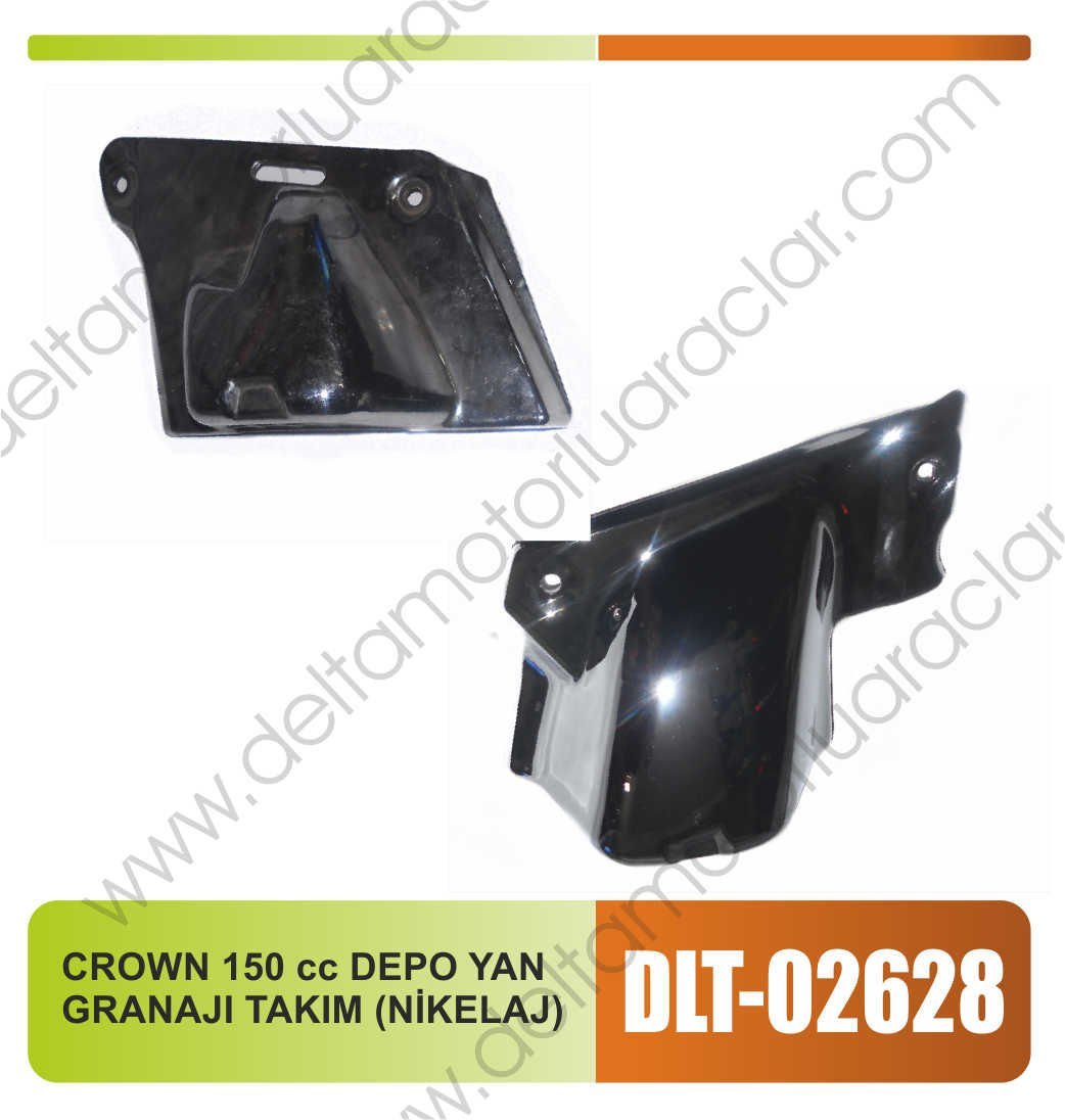 CHOPPER CROWN 150 cc DEPO YAN GRANAJI TAKIM (NİKELAJ)