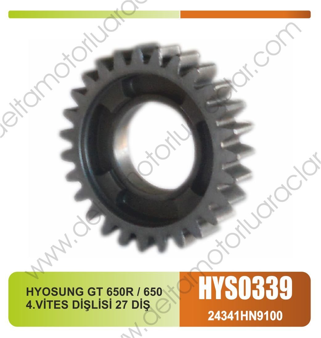 HYOSUNG GT 650R / 650 4.VİTES DİŞLİSİ 27 DİŞ