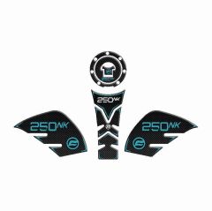CF MOTO 250 NK 2018 - 2023 UYUMLU Tank Pad SET 001