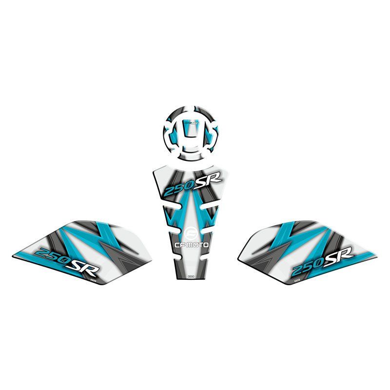 CF MOTO 250 SR 2020 - 2023 TANK PAD SET 003