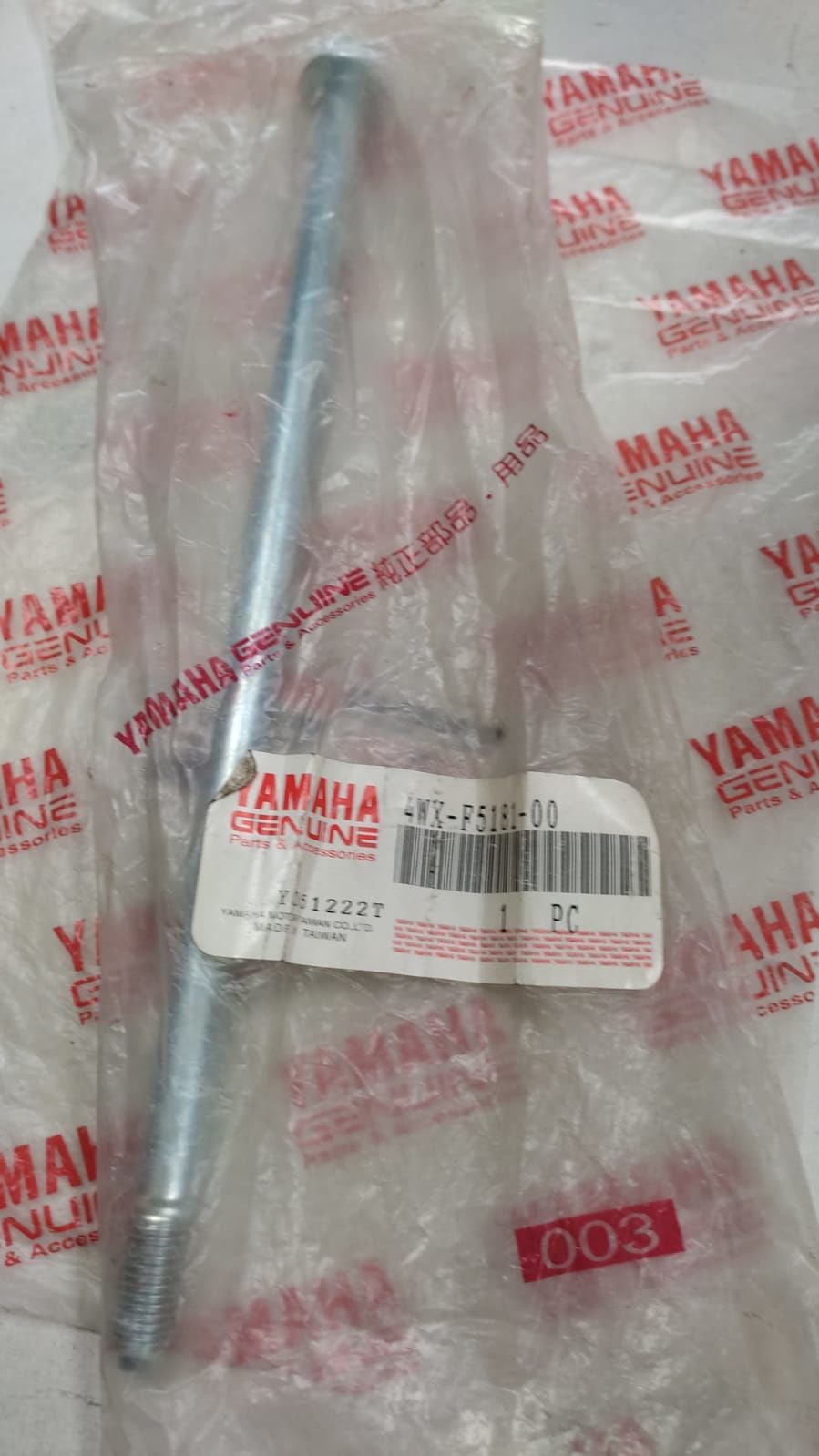 YAMAHA YW 100cc ORİJİNAL ÖN TEKER MİLİ 4WX-F5181-00