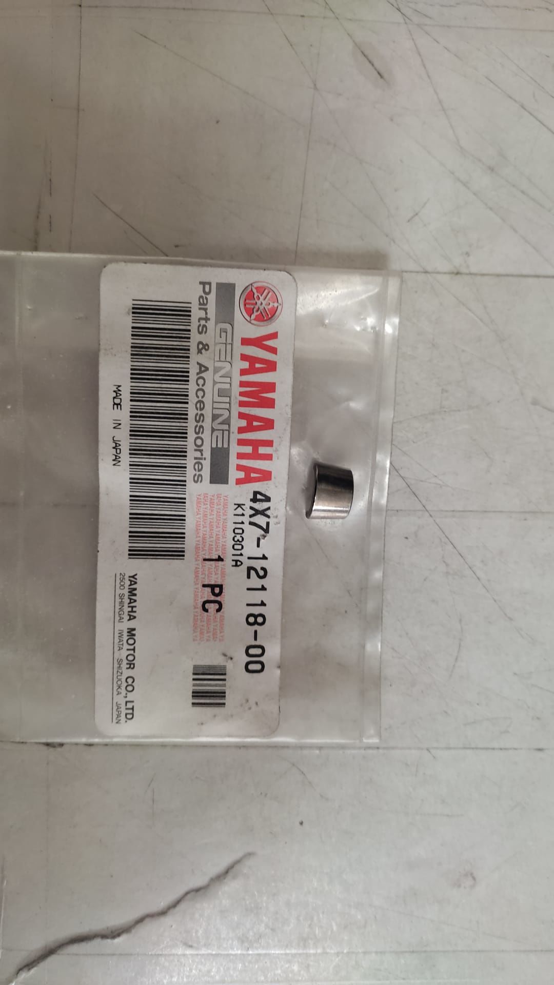 YAMAHA V STAR 1100cc ORİJİNAL SUBAP TIRNAĞI (VALF TUTUCU)4X7-12118-00