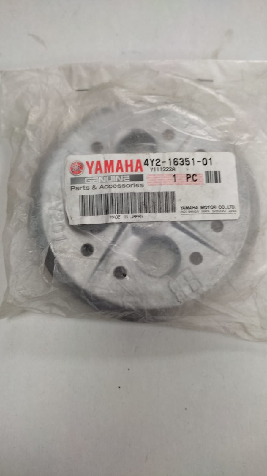 YAMAHA 1981-1985 YZ 80 ORİJİNAL DEBRİYAJ GÖBEĞİ 4Y2-16351-01