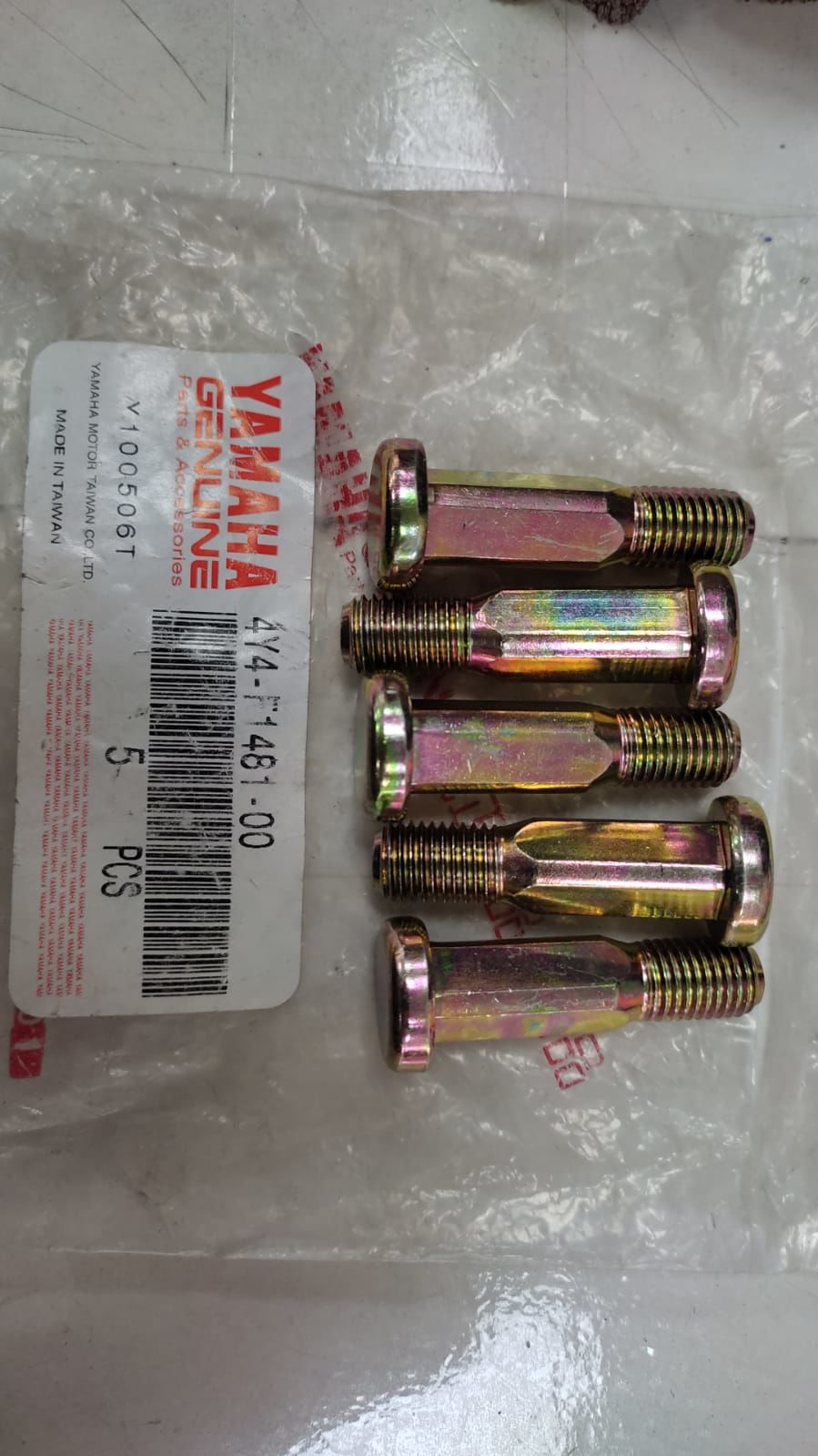 YAMAHA ZUMA 50cc ORİJİNAL VİDA 4Y4-F1481-00