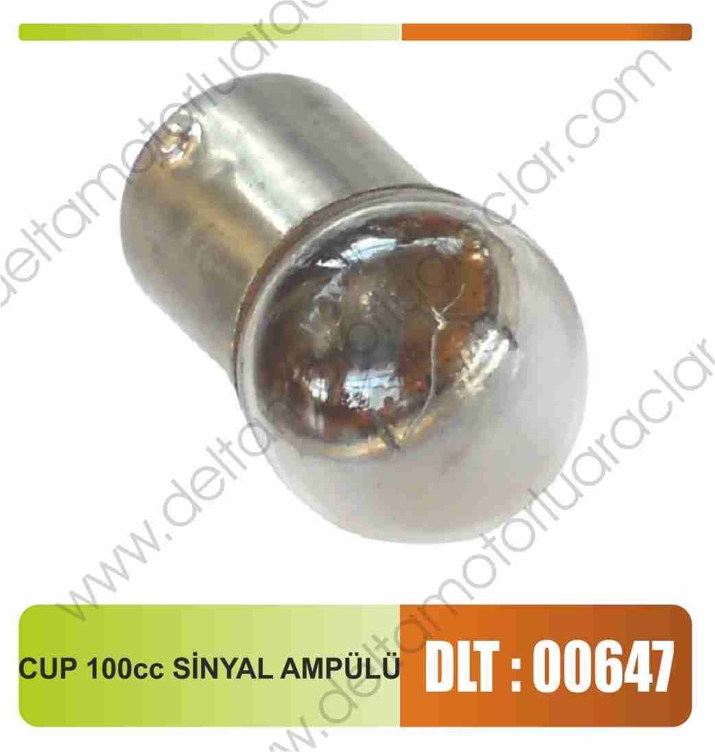 CUP 100 cc SİNYAL AMPULÜ
