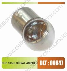 CUP 100 cc SİNYAL AMPULÜ