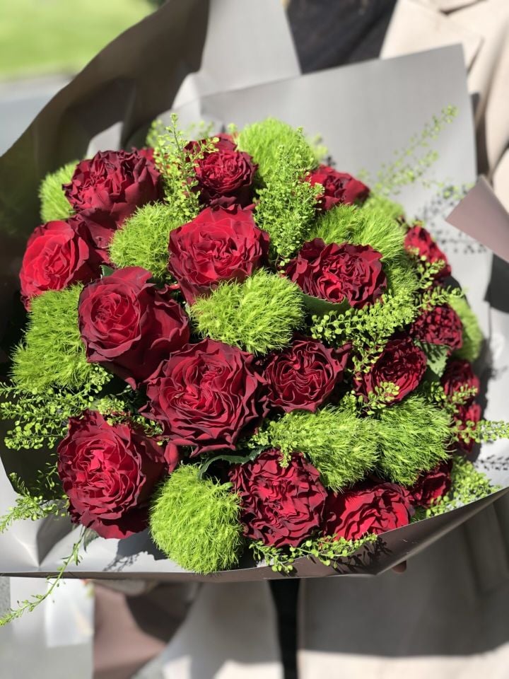 Romantik Kırmızı Gül Buketi