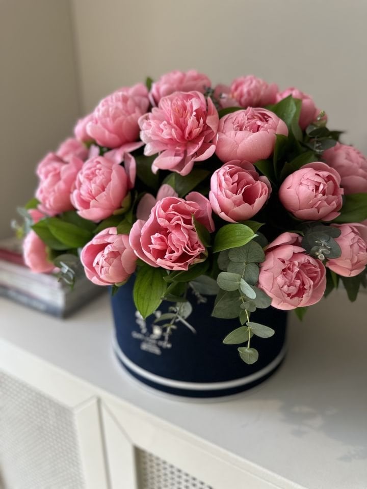 Coral Peony Box