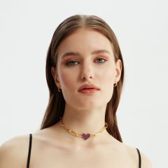 Pink Love Necklace