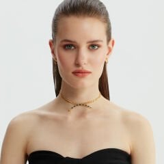 Oval Snake Choker
