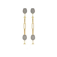 Cheers To Life Earrings