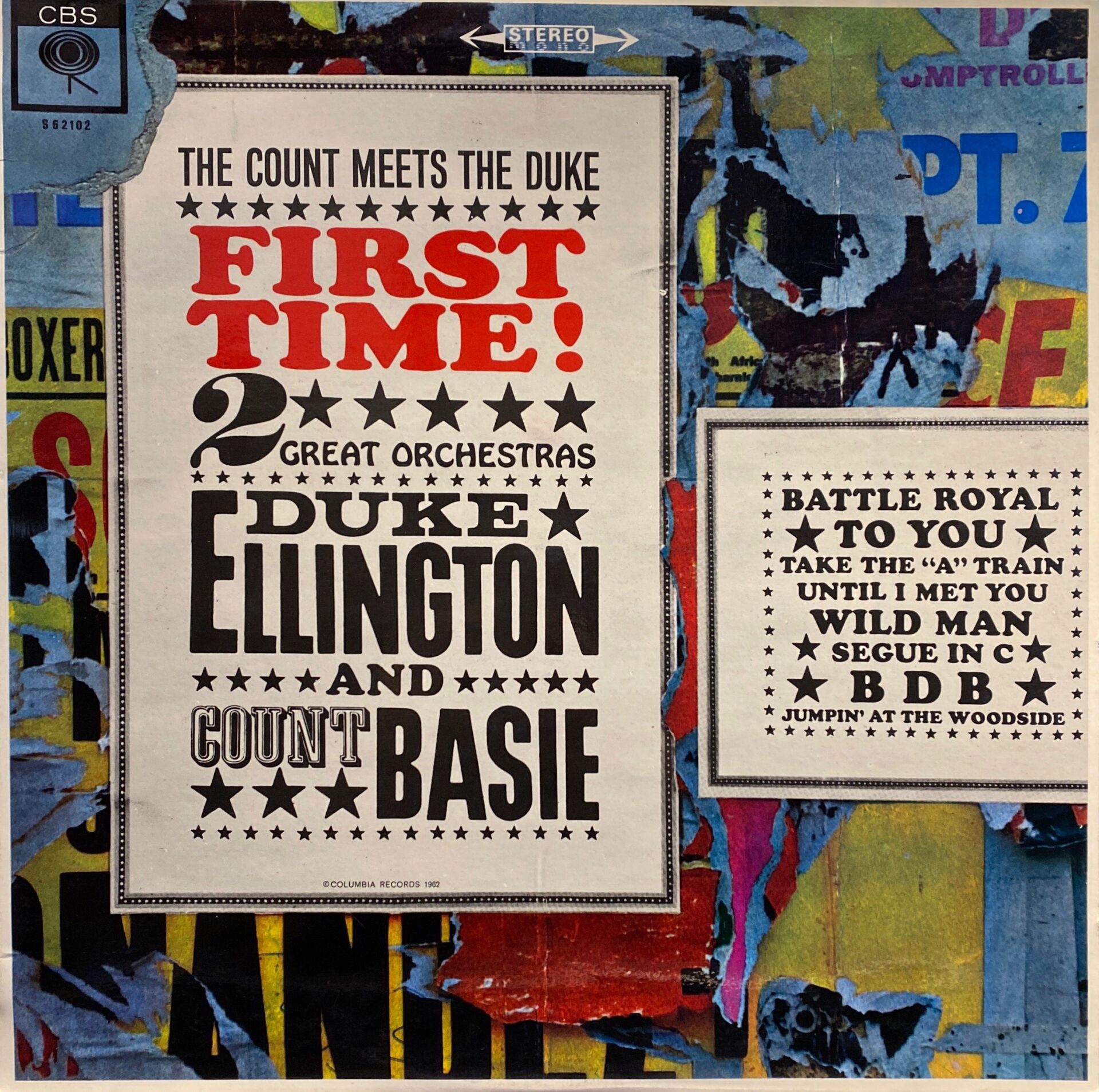 Duke Ellington And Count Basie – First Time ! The Count Meets The Duke LP