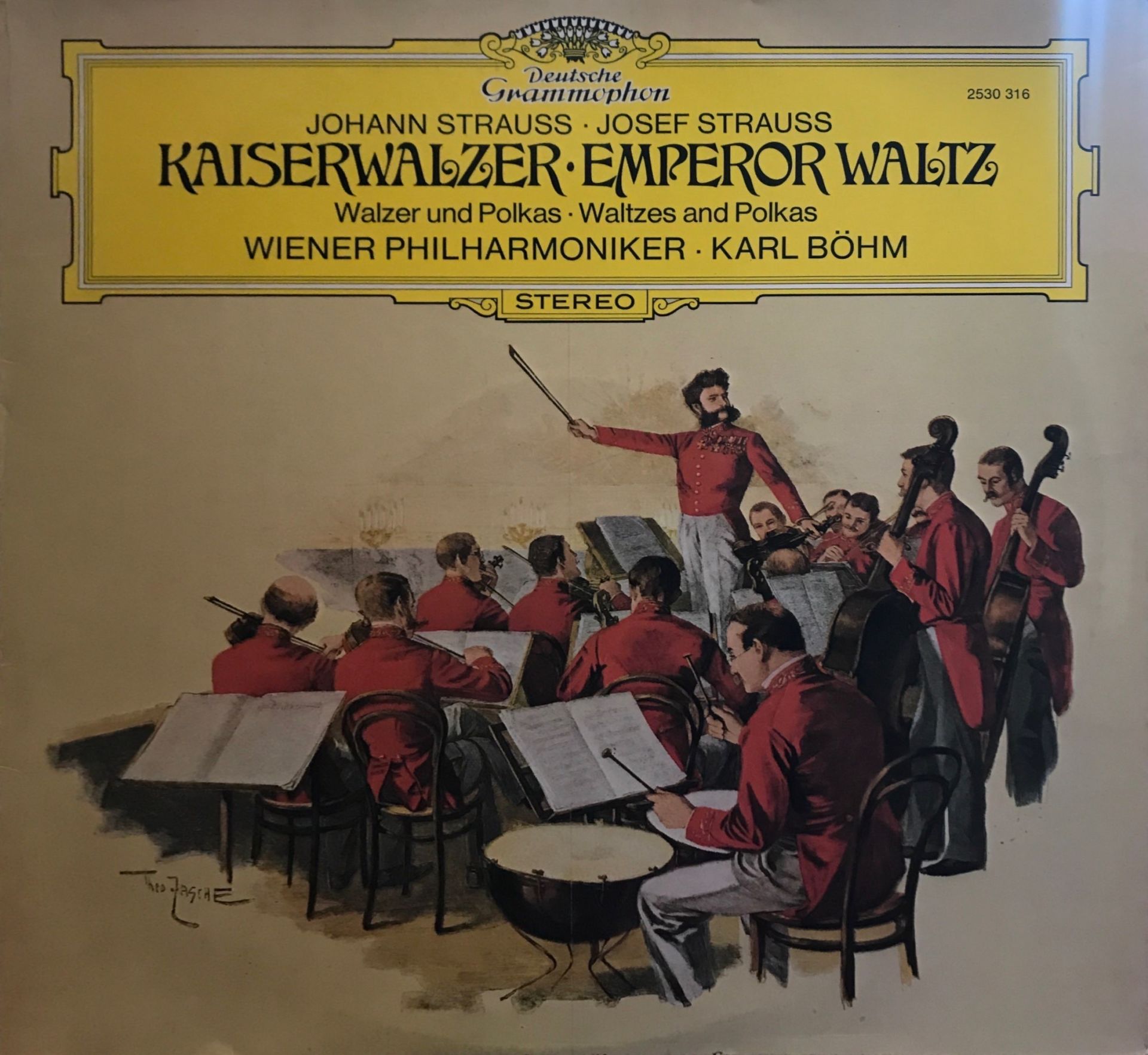 Johann Strauss & Josef Strauss – Emperor Waltz - Kaiserwalzer LP