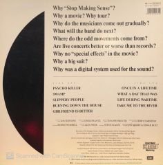 Talking Heads – Stop Making Sense LP