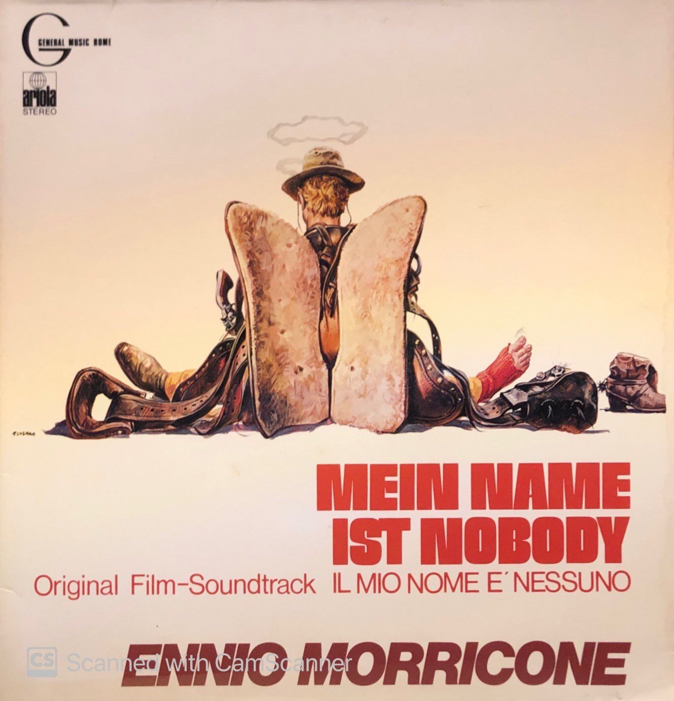 Ennio Morricone – Mein Name Ist Nobody = Il Mio Nome E' Nessuno (Original Film-Soundtrack) LP