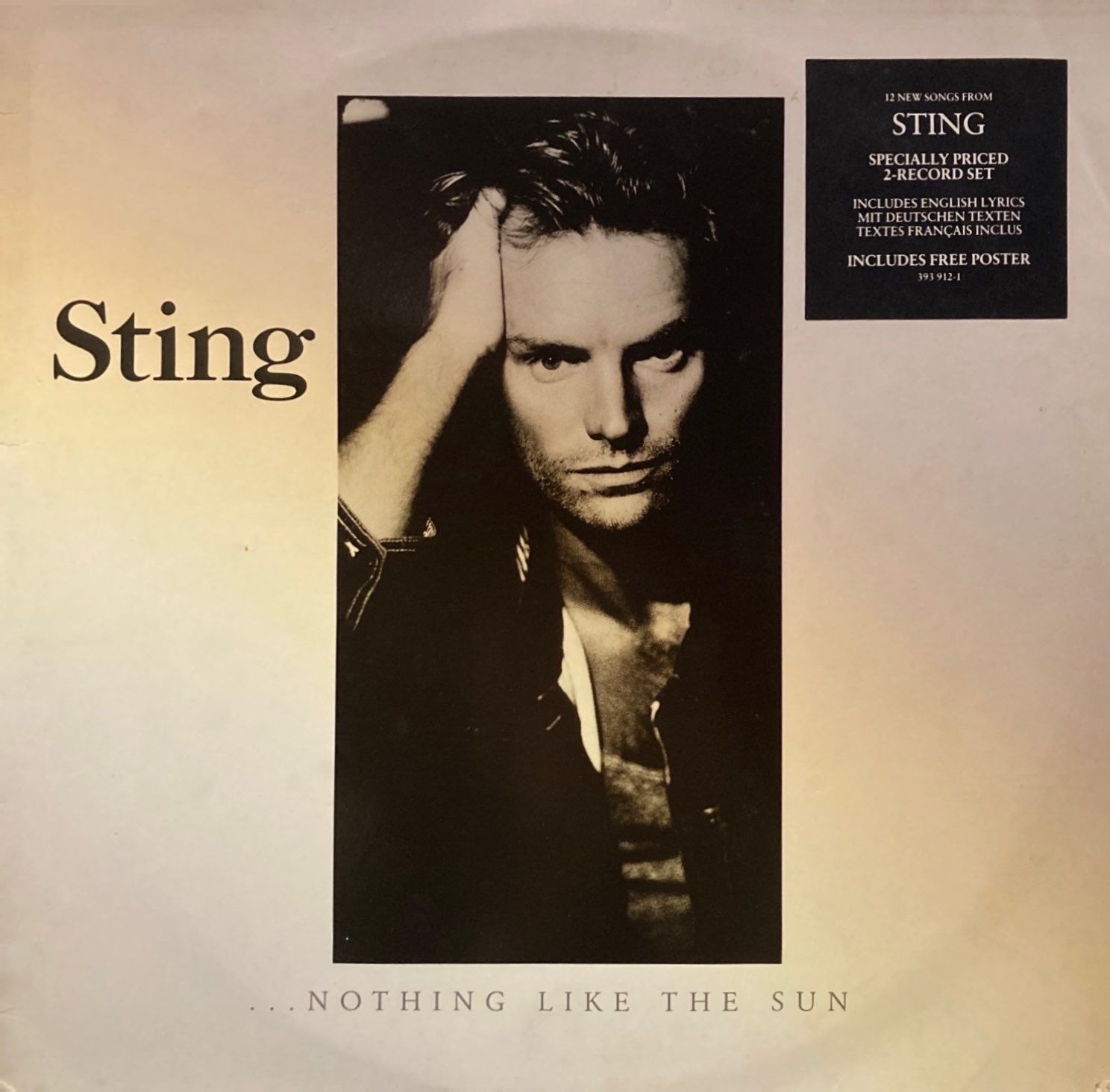 Sting – ...Nothing Like The Sun LP