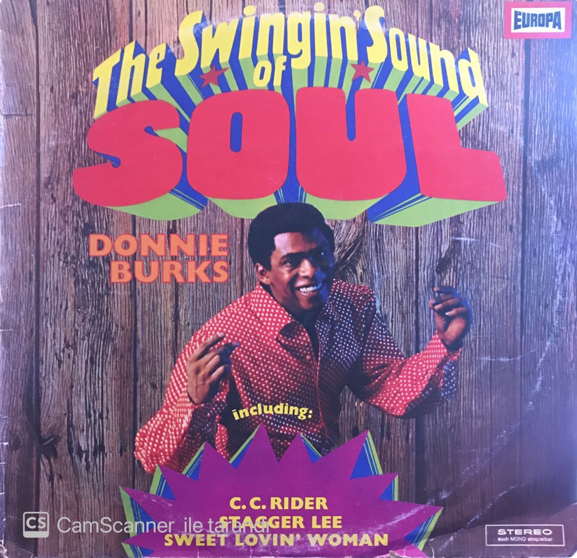 Donnie Burks – The Swingin' Sound Of Soul LP