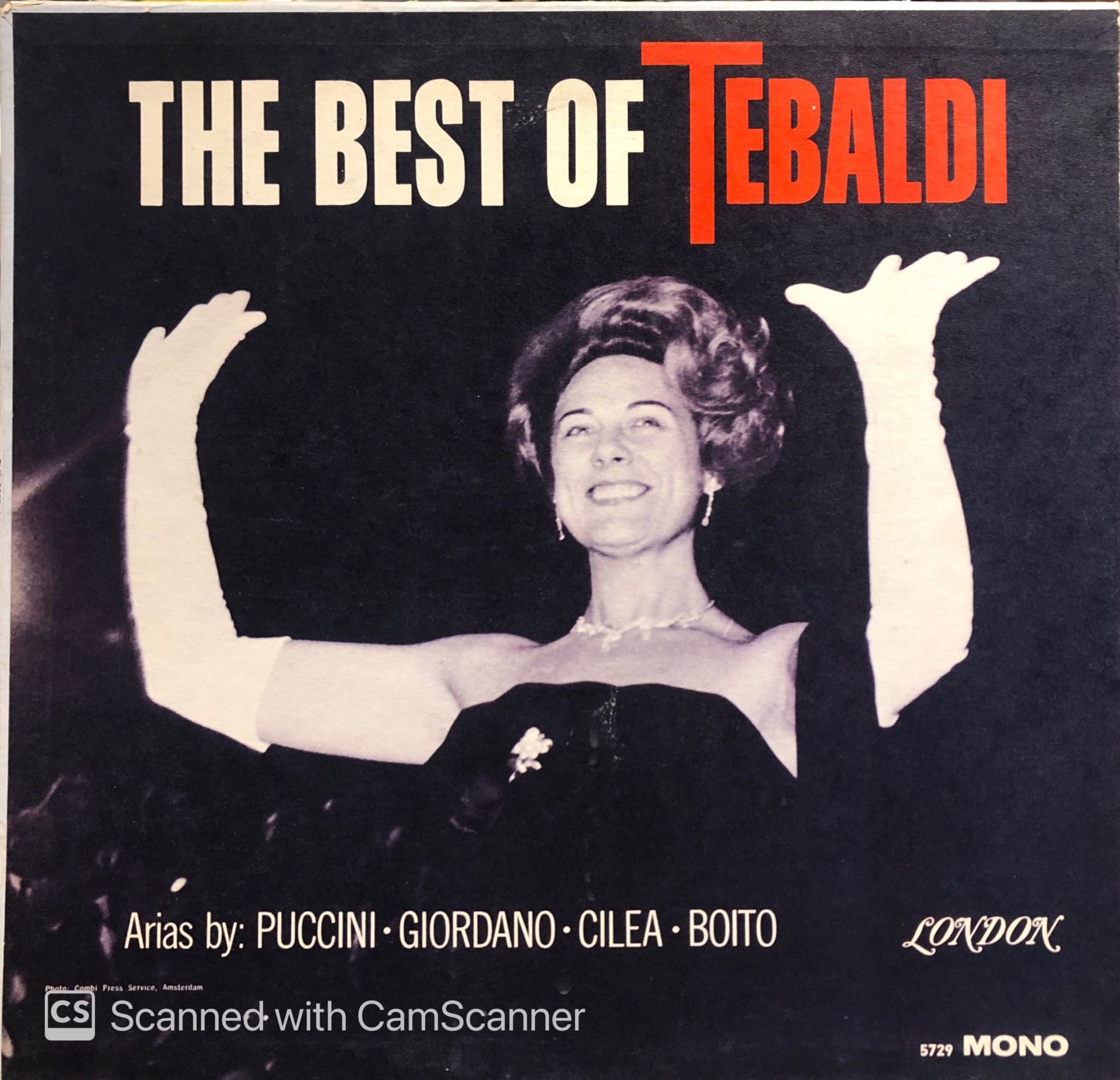 Tebaldi – The Best Of Tebaldi LP