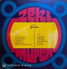 Zeki Müren - Elveda Meyhaneci ( Grafson ) LP