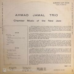 Ahmad Jamal – Chamber Music Of The New Jazz LP