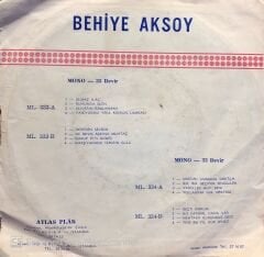 Behiye Aksoy- Mini Long Play 45lik