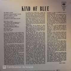 Miles Davis – Kind Of Blue LP