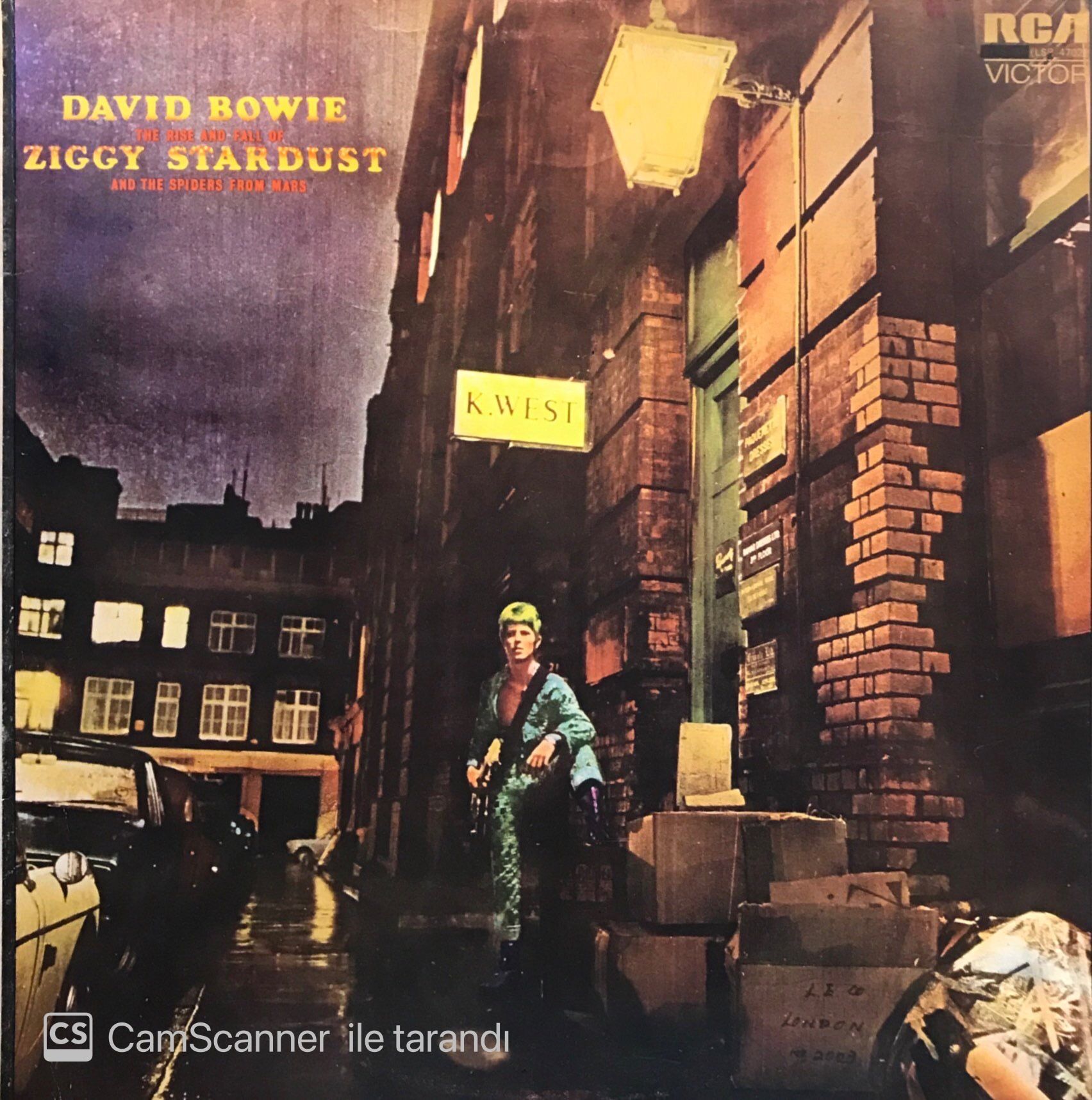 David Bowie – The Rise And Fall Of Ziggy Stardust And The Spiders From Mars LP