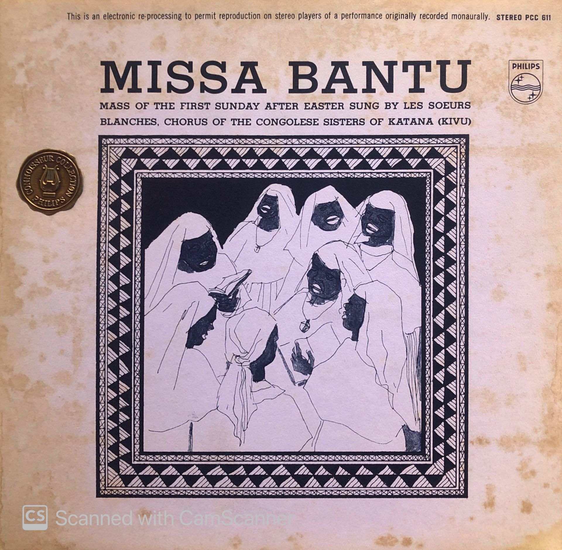 Les Soeurs Blanches Of Katana – Missa Bantu LP