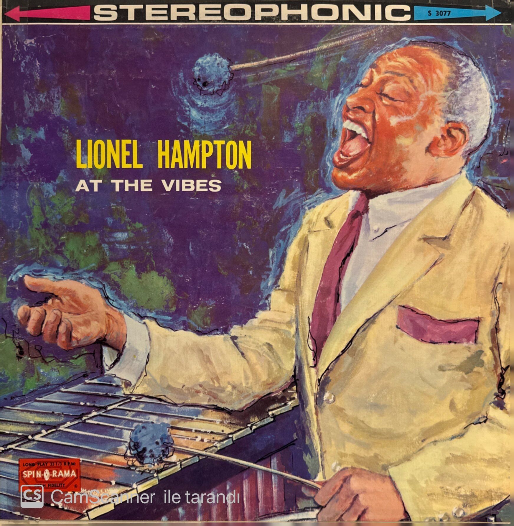 Lionel Hampton – Lionel Hampton At The Vibes LP